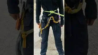 One hand bowline knot#adventure #climbing #knot#mountains