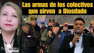 Las armas de los colectivos que sirven a Diosdado  - 16/01/2026.