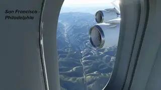Relax & Work | Day Flight | Steady Engine Sound