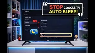 Fix Google TV Auto Sleep | Turn Off Sleep Mode & Screen Saver Easily