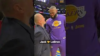 Jack Nicholson Courtside In LA For Game 6! 💜💛 | #shorts