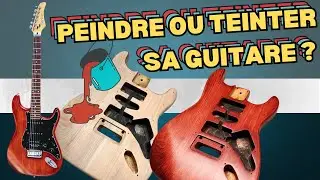 Peindre sa GUITARE ? OU PAS !! CORT 115 refinish et upgrade !