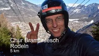 Rodeln Chur Brambruesch 5 km Der Alpenrodler