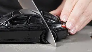 ASMR Car Model Sliced in Half