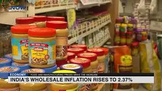 India's wholesale inflation rises to 2.37%
