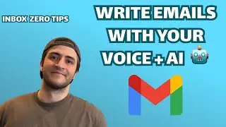 Speech to Text in Gmail (Get to inbox zero faster)