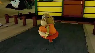 Bubble Bass is choking himself. AI Sponge Rehydrated clip