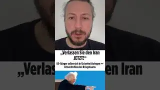 Trump: US B&uuml;rger sollen schnell Iran verlassen #weidel #cdu #afd #linke #csu #csu #bsw #spd #gysi