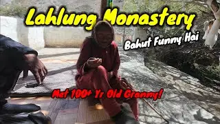 100-Year-Old Granny's Hilarious Secrets at Lhalung's Golden Temple! | Spiti Moto Ride