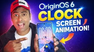 Origin OS 6 Clock Screen Animation Hidden Features 🔥 Must Watch!