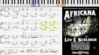 Africana [A Ragtime Classic] by Leo Berliner, 1909