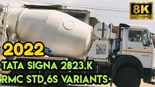 Tata Signa 2821.K RMC STD 6S BS-6 2022 Concrete Mixture Truck Details Review | Price | Specification