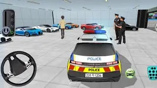 Police Supercar Garage Patrol 🚓🔥 Red Blue Sportcar Parking – 3D Driving Class #cargame #gameplay 