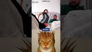 Wife Wrong Dream's Real Pain Husband Reaction 😱🤣 #funny #cat #dance #shorts