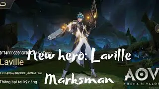 New hero: Laville/Hou Yi (Marksman)