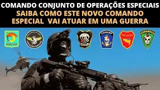 COMANDO CONJUNTO DE OPERA&Ccedil;&Otilde;ES ESPECIAIS EX&Eacute;RCITO BRASILEIRO MARINHA DO BRASIL FOR&Ccedil;A A&Eacute;REA BRASILEIRA