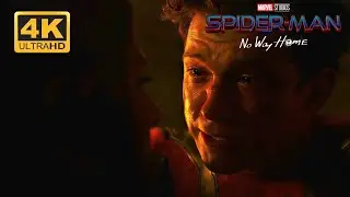 Aunt May's Death Scene | Spiderman: No Way Home (2021) Movie Clip