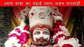 श्याम बाबा का बड़ा ही प्यारा भजन मारवाड़ी || तेरे बिना श्याम || 