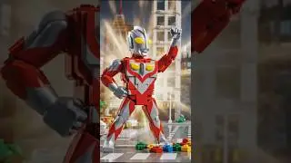 LEGO Ultraman vs Stone Monster 🧱⚡