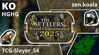 [DE] zen.koala vs TCG-Slayer_S4 | Spiel 2 | KO-Phase | Die Siedler IV Weltmeisterschaft 2025