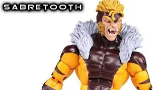 Marvel Legends SABRETOOTH X-Men Action Figure Review