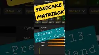 SONICAKE MATRIBOX [Preset 13 - Silver Hand] #Shorts #Metal #Sonicake #Matribox #Guitar #Pedals #Demo