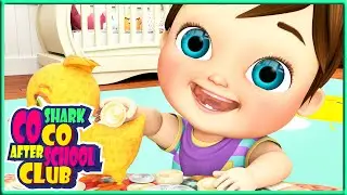Save Some for a Rainy Day 💰👏 & More Fun Songs for Kids | Coco Shark After School Club