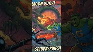 Spider-Man Trapped! Hulk vs Dragon 💥