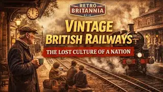 Britain Before Technology 🇬🇧 | Vintage UK Railways & A Lost Way of Life
