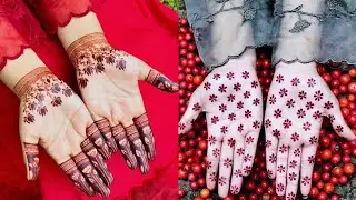 Very beautiful stylish front hand mehndi design | easy floral mehndi | mehndi ka design | mehndi 