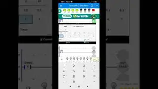 5) Create and Simulate PLC using mobile phone (MacroPLC) - Timer Function