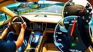 0-260 | 2012 Porsche Panamera Diesel 250hp TOP SPEED