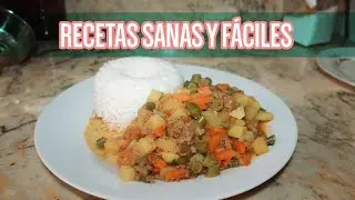 Guiso de vainitas. Rápido, fácil y saludable. Nivel principiante