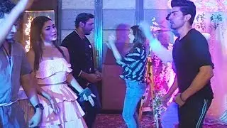 Gurmeet Choudhary & Debina Bonnerjee CRAZY DANCE At Romanch Mehta Birthday Bash