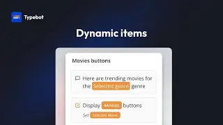 Dynamic items