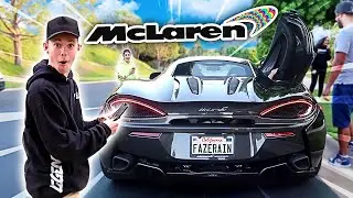 YouTubers REACT to my SUPERCAR!! (FaZe House 2020)