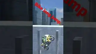 Bike long jump in rope hero game 😱😱😱