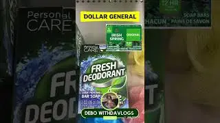 Irish Spring 2 Pack Bar Of Soap Dupe 🧼 #dollargeneral #shopping #fyp #new #shorts #bargain