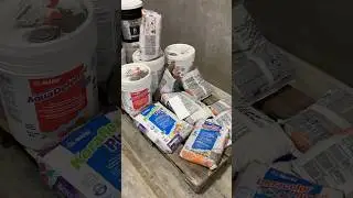 I-TILE AMAZON WAREHOUSE CENTRAL POINT OREGON JOB WALK TILE MATERIALS #construction #flooring #shorts
