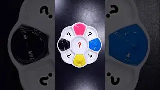 Magenta + Cyan + Yellow + Black = ? #colormixing #satisfying #colorwinka