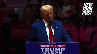 Trump makes light of Eric Adams&rsquo; indictment at MSG rally: &lsquo;They upgraded his seat in an airplane'