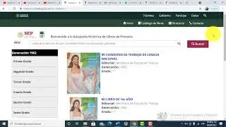 COMO VER EL CAT&Aacute;LOGO HIST&Oacute;RICO DE LIBROS DE TEXTO PRIMARIA DESDE LA 1 GENERACI&Oacute;N DEL 60 A LA DE 2019
