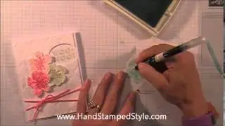 How To Shade Using Blender Pens with Hand Stamped Style