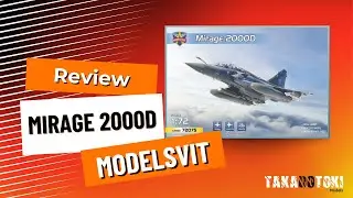 Modelsvit Mirage 2000D 1/72 Inbox Review | A Highly Detailed Double-Seater Kit