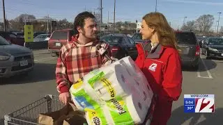 Rhode Islanders grabbing last-minute essentials before storm