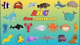 ABC Sea Animals | Alphabet Animals Songs for Kids