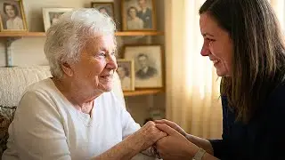 The Clarity in Her Eyes: Five Minutes of Being 