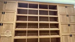 BARLEY CELLAR Custom Cigar Humidor Cabinet For Cigar Bar Cigar Shop