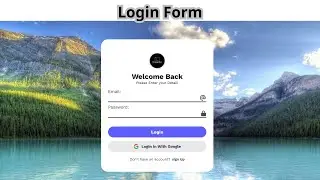 How to create a simple login form with html css in 10 minutes | Truong dev