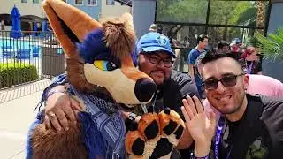 Walk with yote at Las Vegas Fur Con (LVFC) 2025